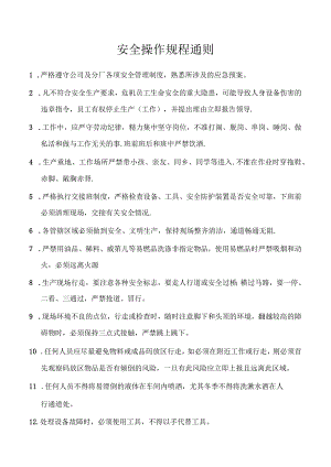 安全操作规程通则.docx