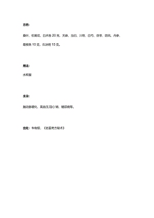 降糖明方.docx
