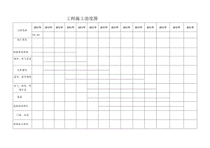 施工进度图和平面图.docx