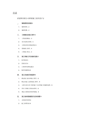 X桥梁施组与管理设计.docx