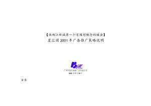 X楼盘年度广告推广策略说明.docx