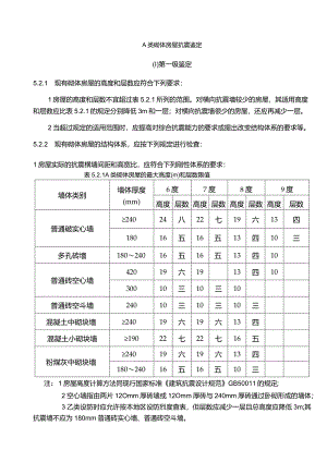 A类砌体房屋抗震鉴定.docx