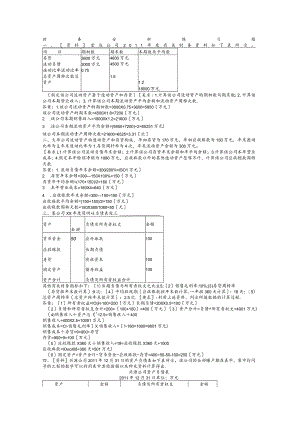 财务分析计算题和答案.docx