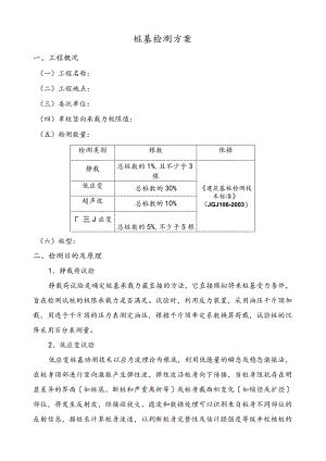 桩基检测施工方案.docx