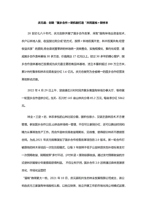 林业十大典型案例提供“共富”新经验.docx