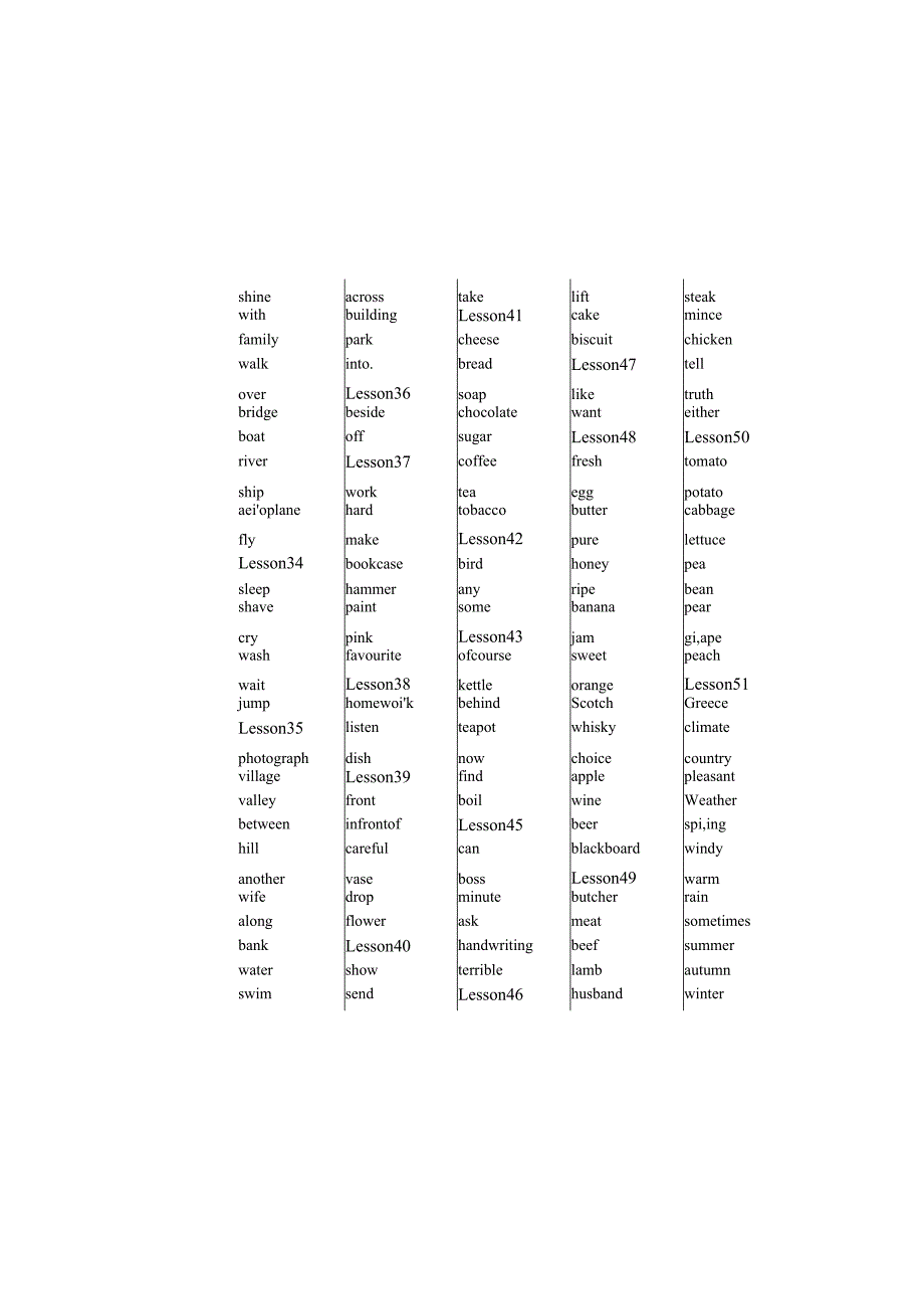 新概念第1册单词汇总打印版(英文).docx_第3页