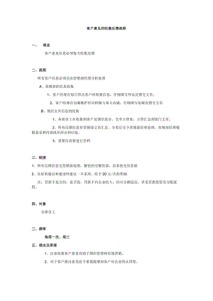 客户意见的收集反馈流程.docx
