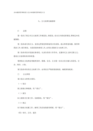 公文处理实施细则1.docx