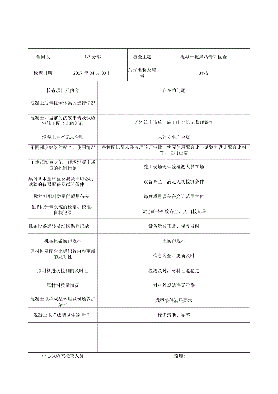 三施高速搅拌站专项检查记录表(.docx_第3页