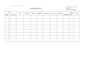 50工程部报修记录表.docx