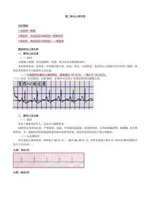 心血管内科主治医师资格笔试冲刺考点解析 ：专业知识.docx