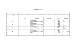 建筑屋面保温防火查验记录.docx