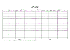 库存盘点表.docx