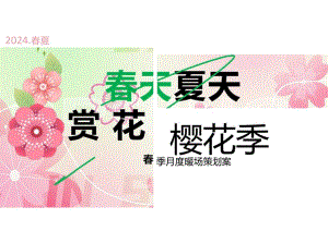 房地产活动策划-2024地产项目春季4月樱花季（春天夏天赏花樱花季主题）活动策划方案.docx