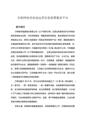 车桩网协同充电运营信息消费服务平台.docx
