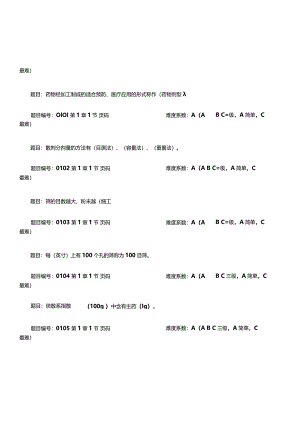 药剂学期末复习题库附答案.docx