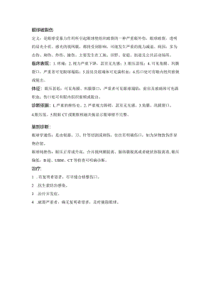 眼科学资料：眼球破裂伤.docx