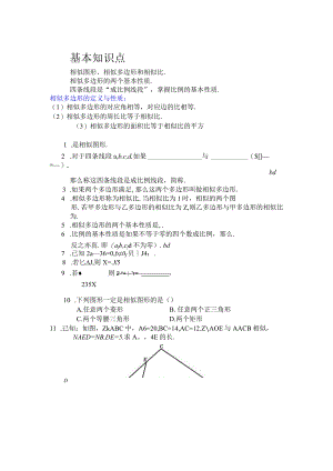 相似综合练习.docx