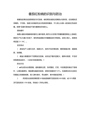 番茄红粉病的识别与防治.docx