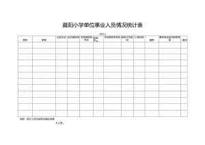 晨阳小学单位事业人员情况统计表.docx