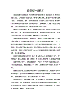 番茄椒种植技术.docx