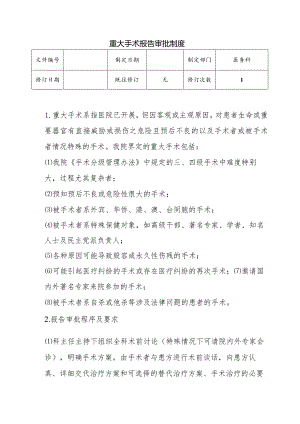 （YW-049）重大手术报告审批制度.docx
