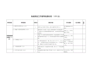 接种率调查方案及检查表.docx