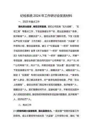 纪检系统2024年工作研讨会发言材料7.docx