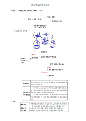 税务师考试-(法律)第20讲_行政复议决定及其执行.docx