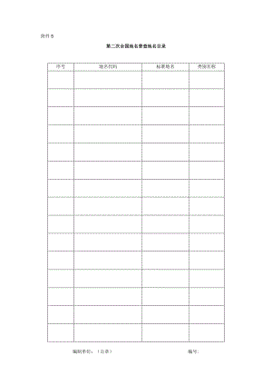 第二次全国地名普查地名目录.docx