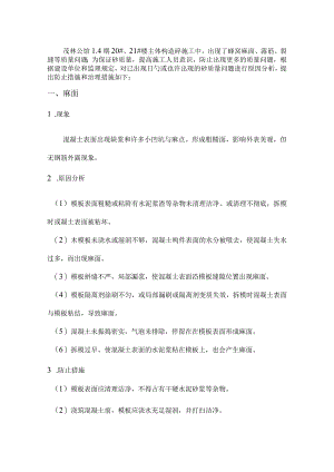 砼施工问题解析与解决方案.docx