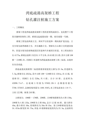 高架桥灌注桩施工方案.docx