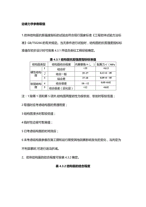 边坡力学参数取值.docx