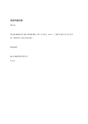 项目开盘日报-模板.docx