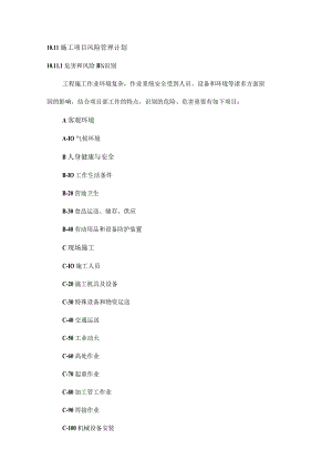 项目风险管理策划.docx