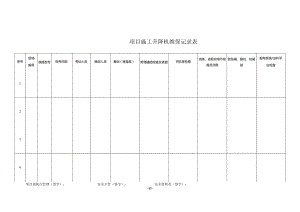 项目施工升降机维保记录表.docx