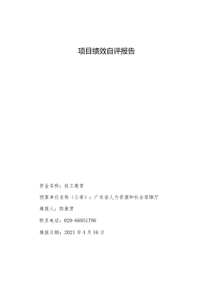 项目绩效自评报告.docx