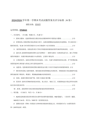 2024-2025药剂学试题答案.docx