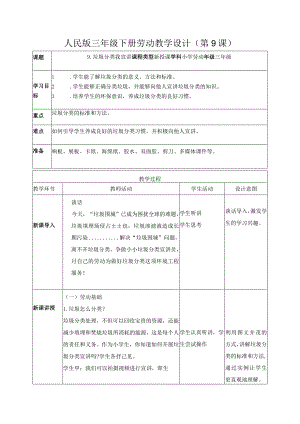 9-垃圾分类我宣讲三年级劳动下册（人民版）.docx