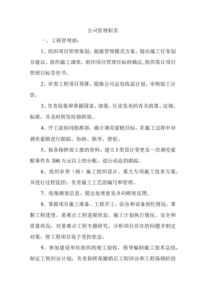 公司管理职责.docx