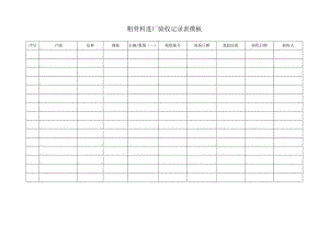 粗骨料进厂验收记录表模板.docx
