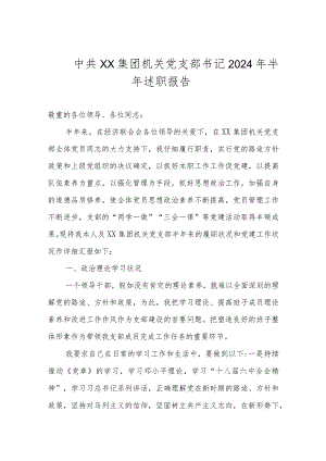 2024党支部书记述职报告.docx