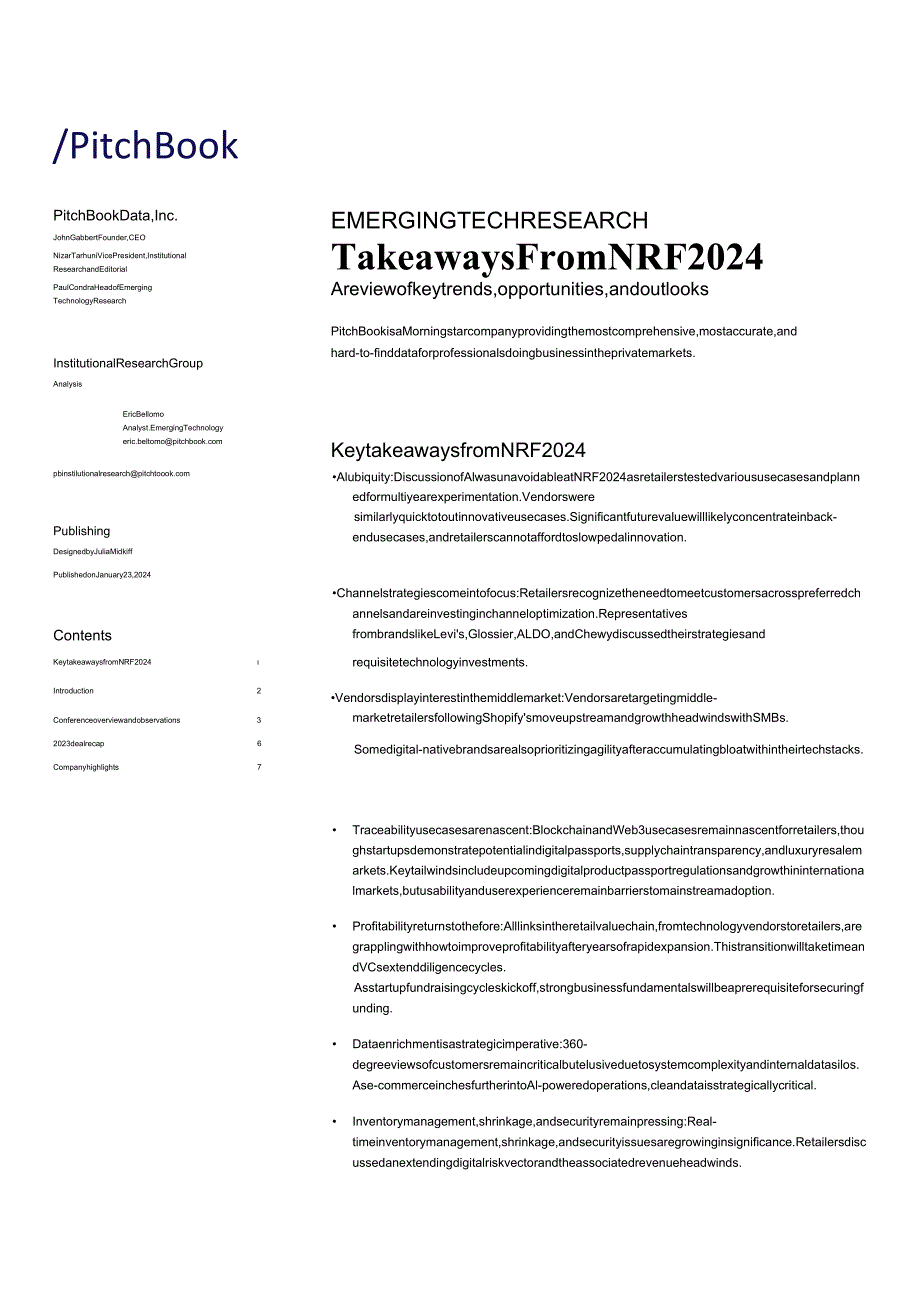 PitchBook-NRF2024的收获（英文版本).docx_第1页