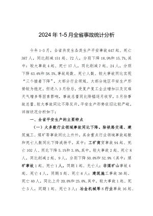 2024年5月全事故统计分析.docx