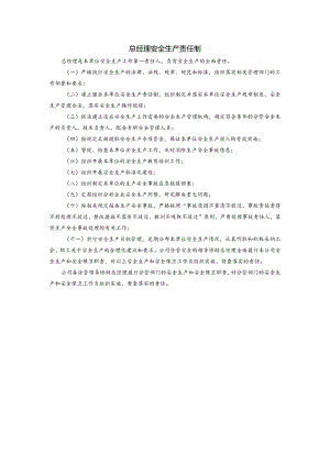 总经理安全生产责任制.docx