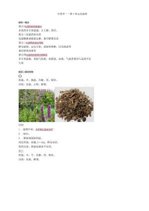 中医内科主治医师资格笔试基础知识考点解析(22)：化湿药.docx