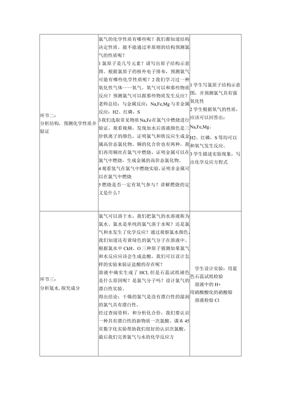 《氯气的性质》精品教案.docx_第3页