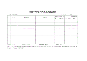 项目班组农民工工资发放表.docx