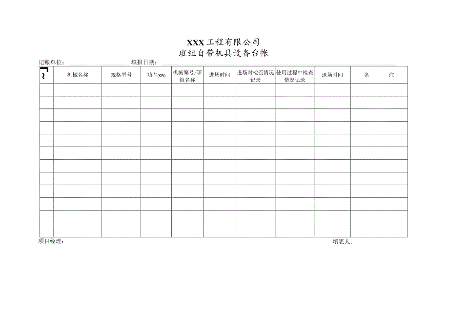 班组自带机具设备台帐.docx_第1页