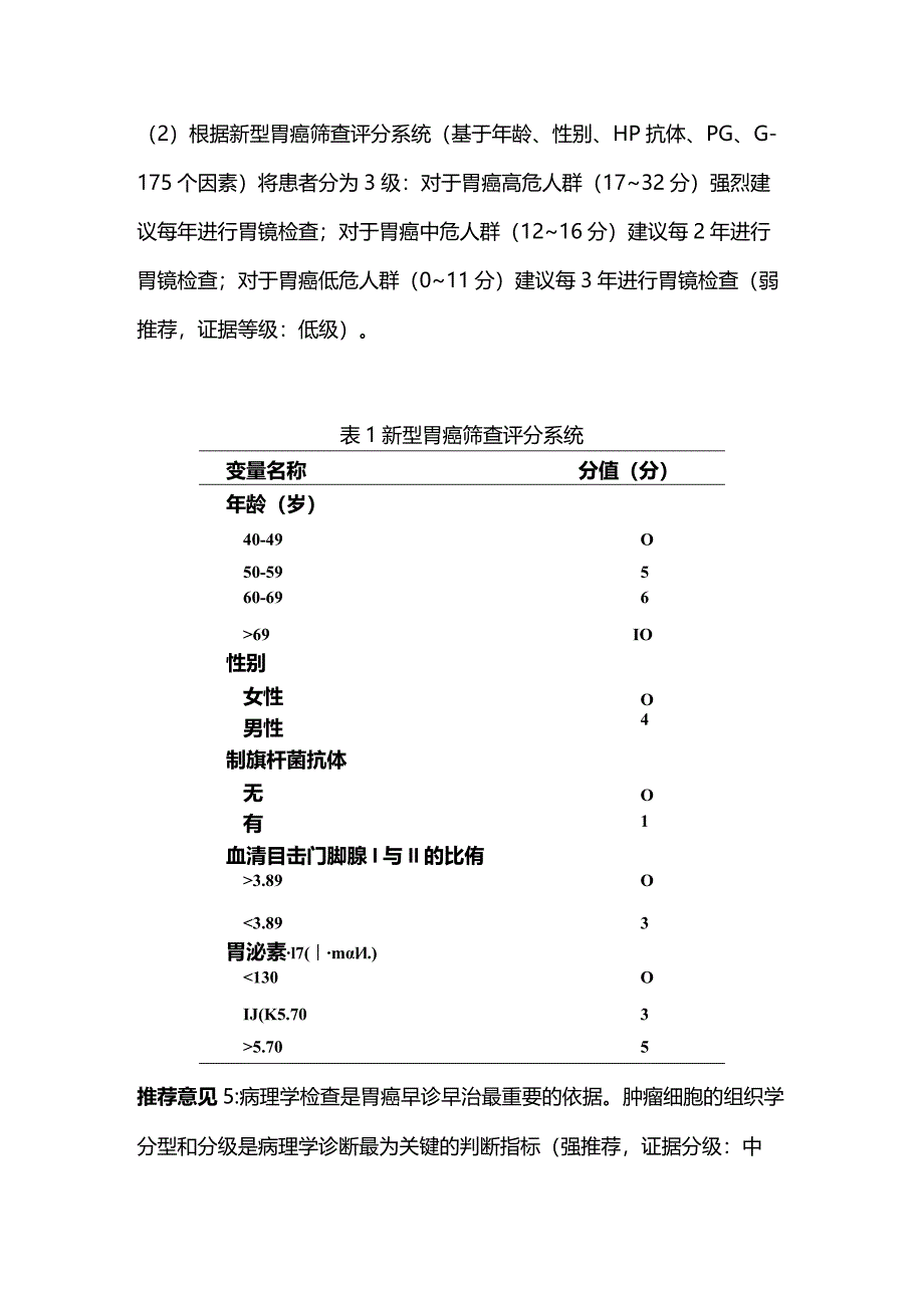 最新《胃癌早诊早治中国专家共识》推荐意见.docx_第3页